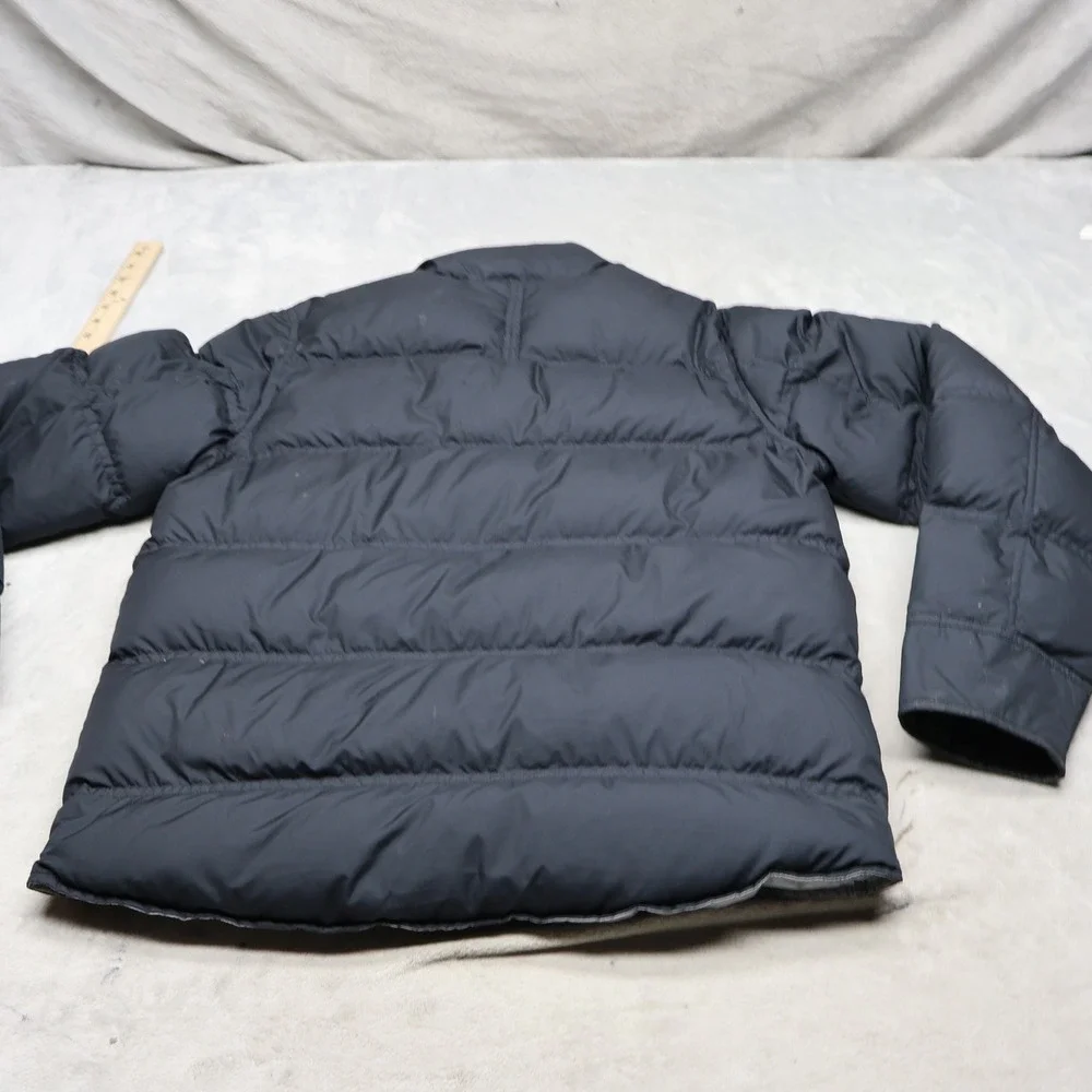 REI‎ Jacket Boys XL 18 Black Full Zip Ripstop Light Pack Puffer Quilted Outdoor